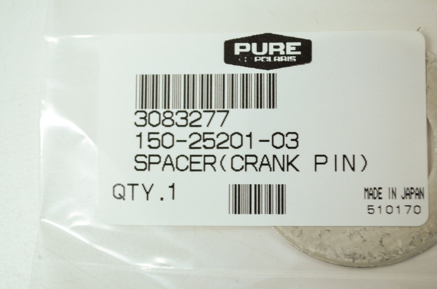 OEM Polaris 3083277 Crankpin Spacer NOS