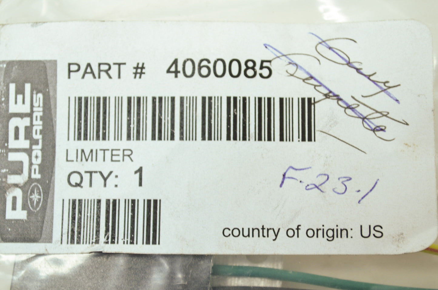 OEM Polaris 4060085 Rev Speed Limiter NOS