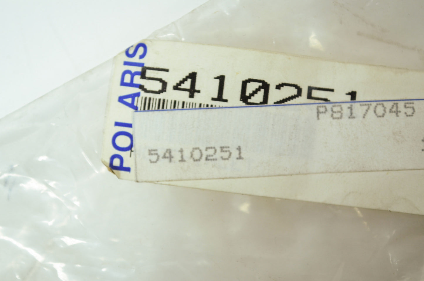 NEW OEM Polaris Inlet Hose Trail 400 600 Sport SKS LE SP SE 5410251 NOS