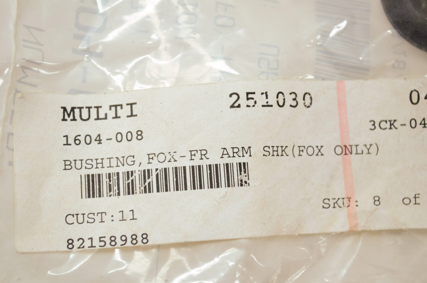 NEW OEM Arctic Cat Fox FR Arm Bushing 1996 ZR ZRT 580 600 EFI 1604-008 NOS