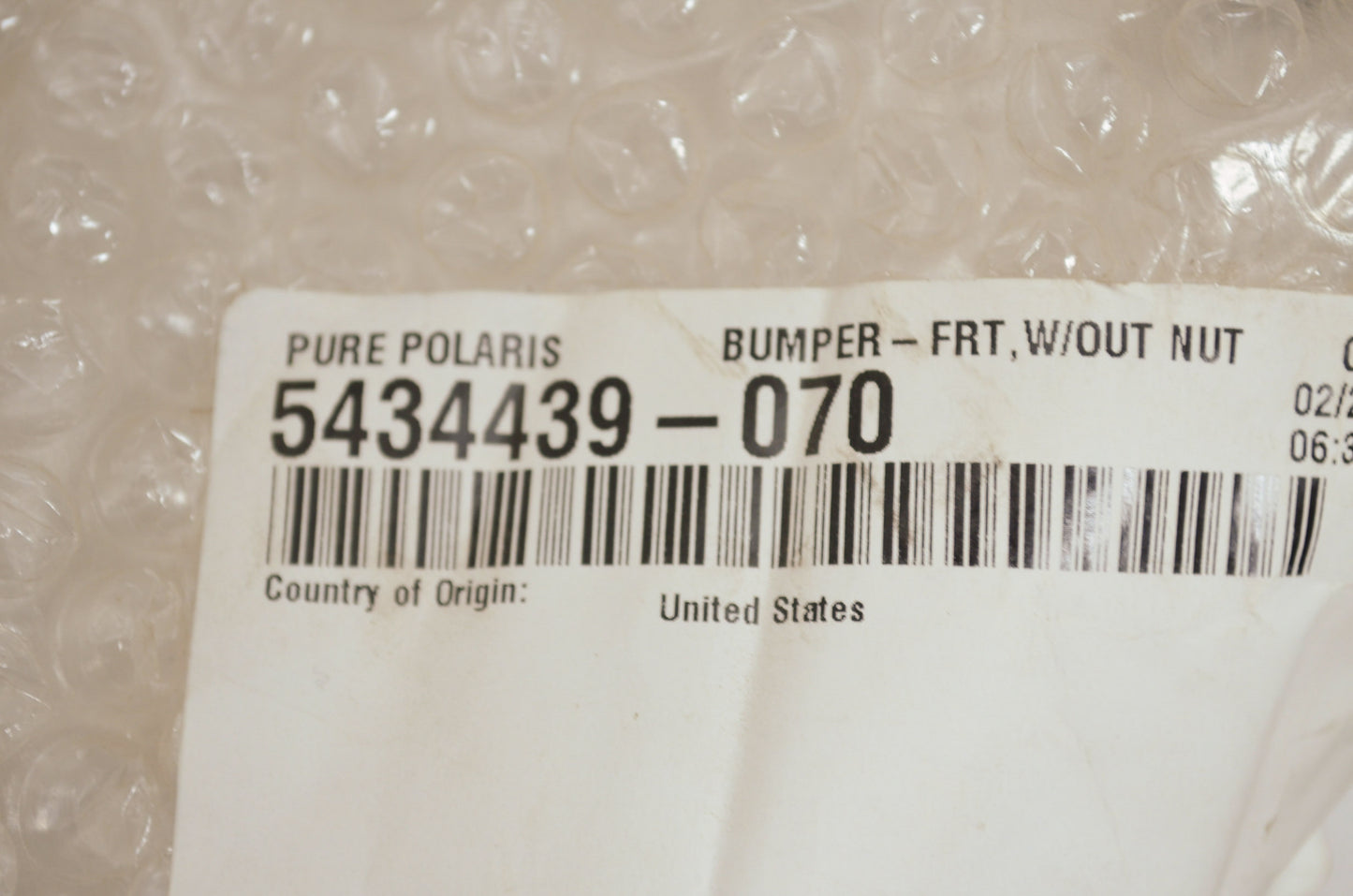 NEW OEM Polaris Front Bumper PRO X Indy Classic Supersport Tourinf Edge 5434439-
