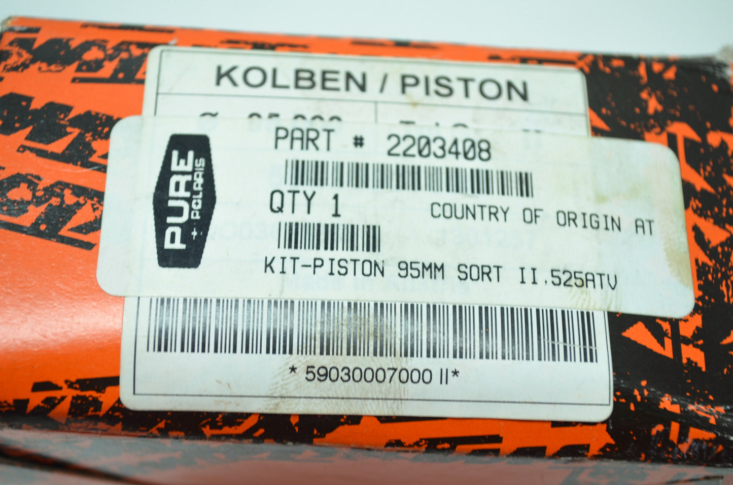 NEW OEM Polaris KTM Piston kit 95mm 07-11 Outlaw 525 S IRS MXR 2203408 NOS