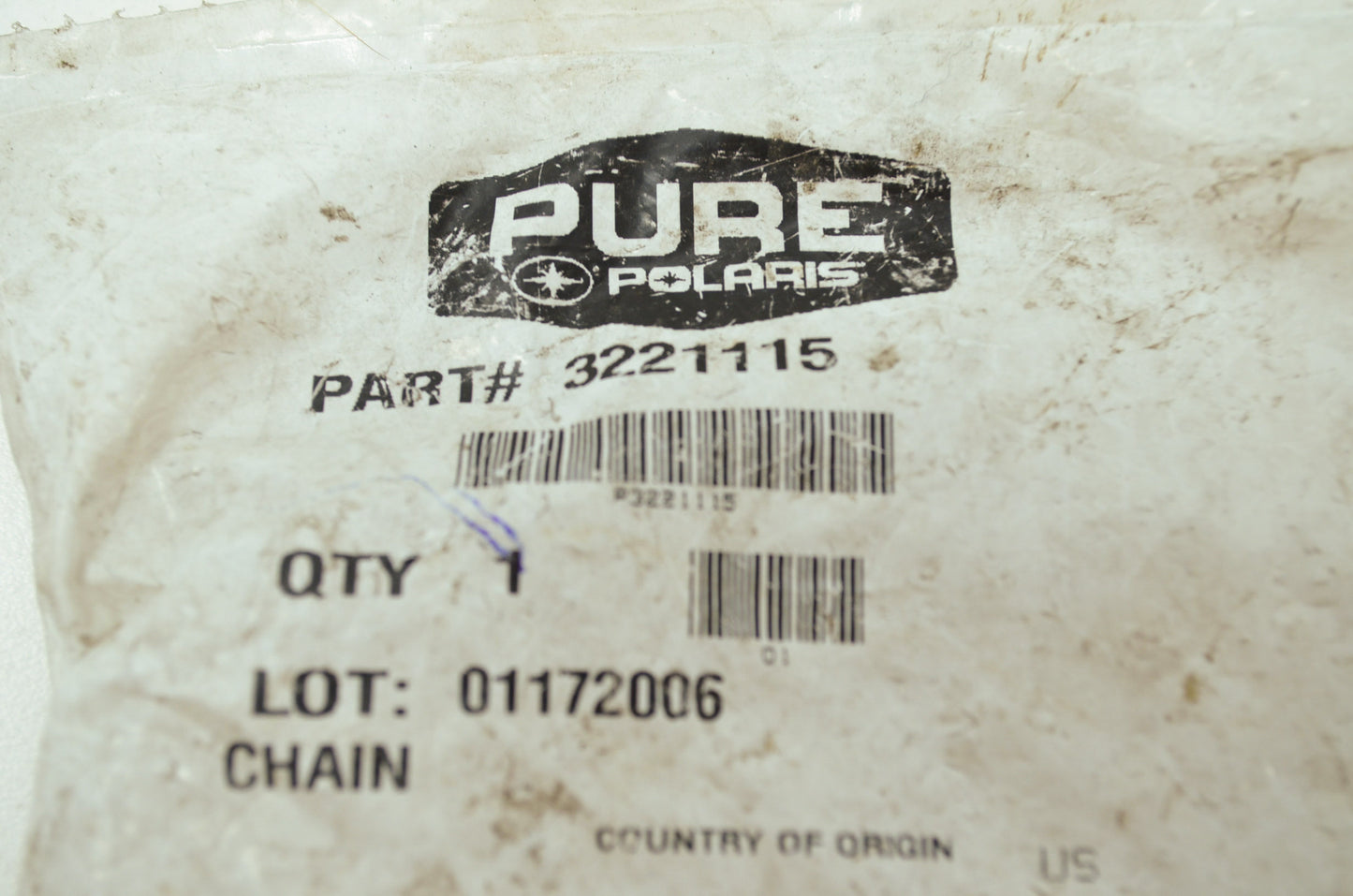 NEW OEM Polaris Drive Chain 12-14 Rush PRO-R Switchback 3221115 NOS