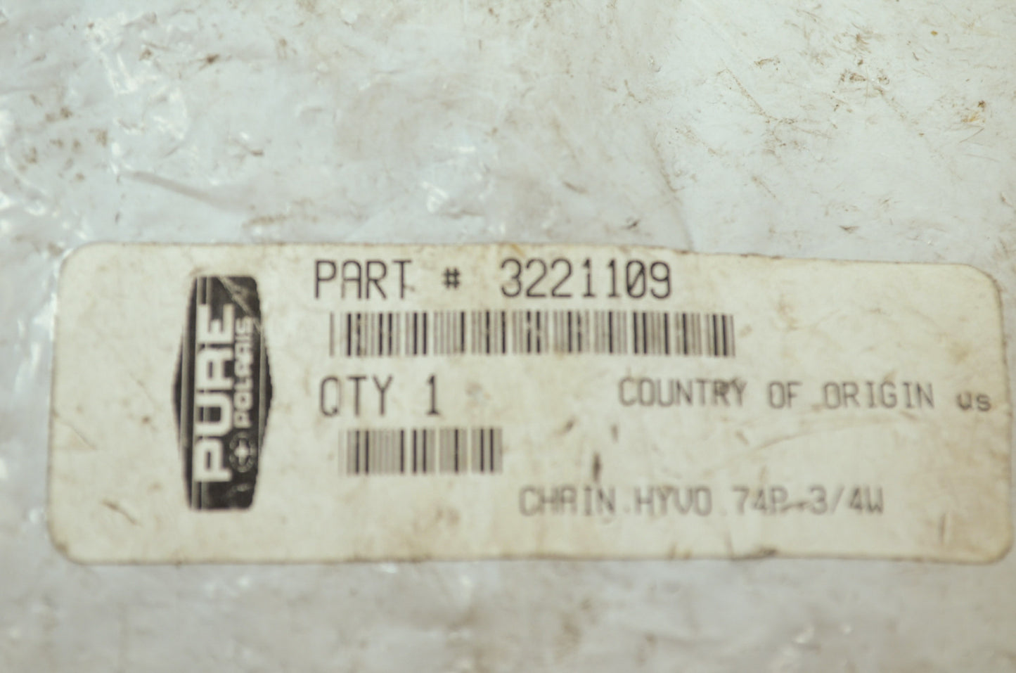 OEM Polaris 3221109 Drive Chain XCR SP Edge Classic Indy 500 440 600 NOS