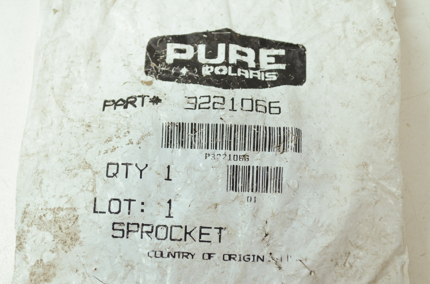 New OEM Polaris 3221066 Sprocket 21T NOS