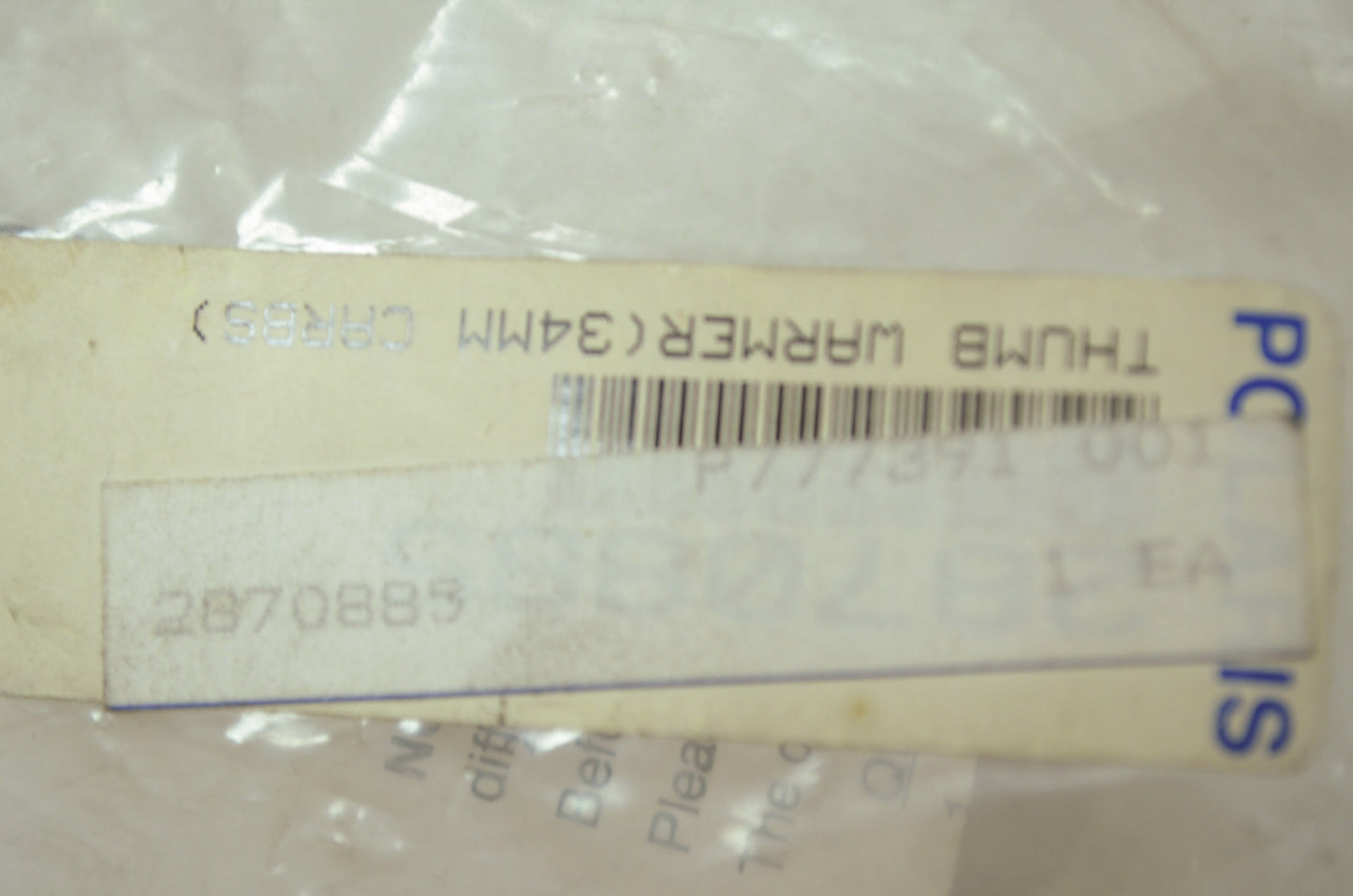 New OEM Polaris 2870885 Throttle Lever RXL650 L/C NOS