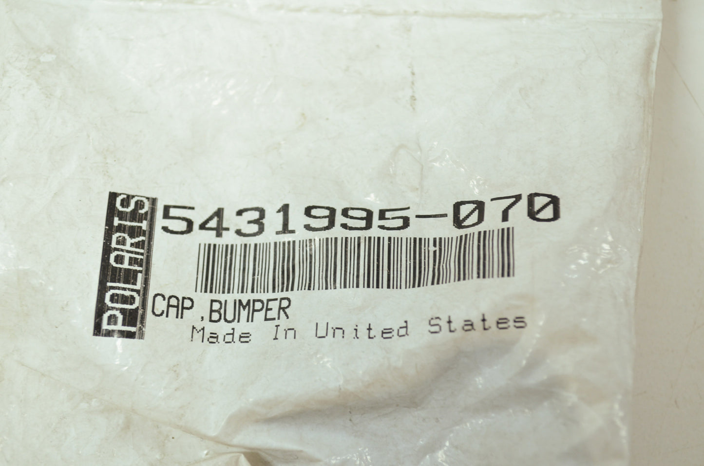 NEW OEM Polaris Bumper Cap XLT Touring Storm SKS XCR XC Ultra 5431995-070 NOS