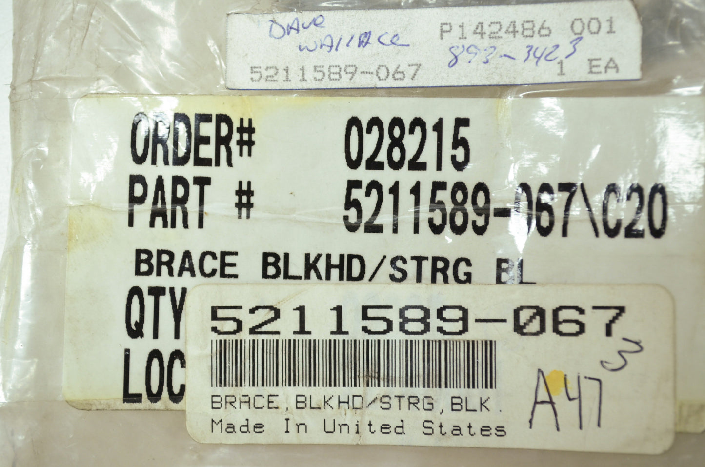 New OEM Polaris Steering Bracket Brace NOS