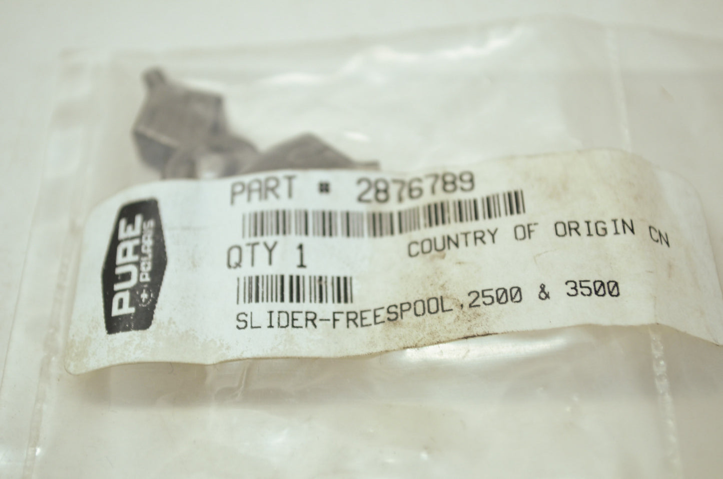 NEW OEM Polaris Free Spool Slider 2500 & 3500 2876789 NOS