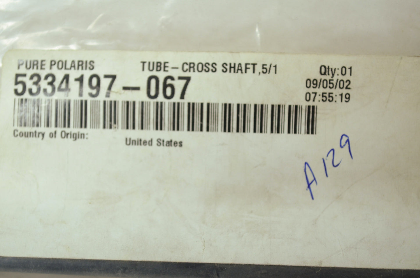 NEW OEM Polaris Rail Tube 2003 PRO X 600 700 800 440 5334197-067 NOS
