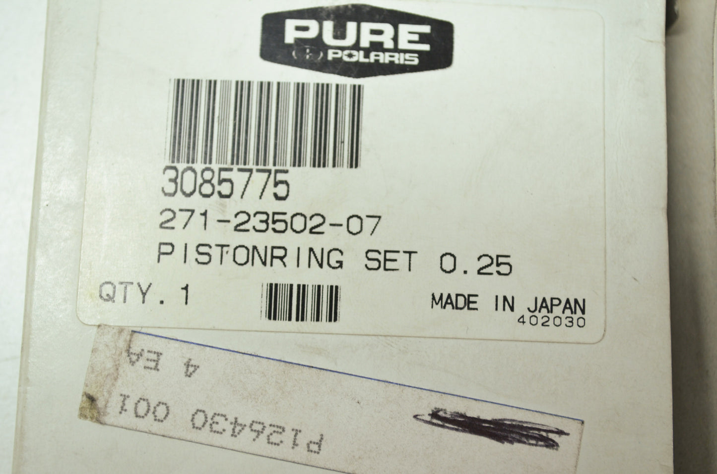 OEM Polaris 3085775 Piston Ring .25Mm Os Trail Boss Magnum Sportsman NOS