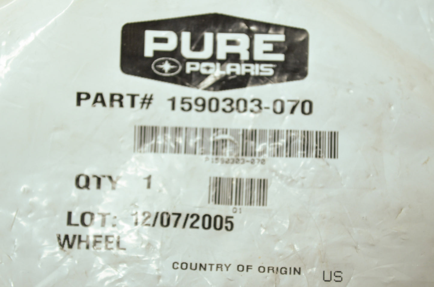 NEW OEM Polaris Idler Wheel 2006 600 HO Fusion F/O 1590303-070 NOS
