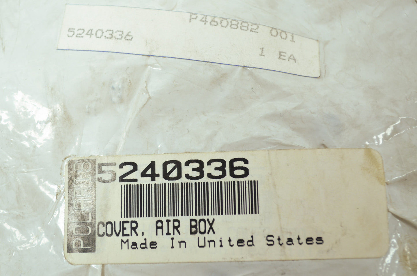 NEW OEM Polaris Air Box Cover Scrambler Xplorer Trail Blazer 400 5240336 NOS