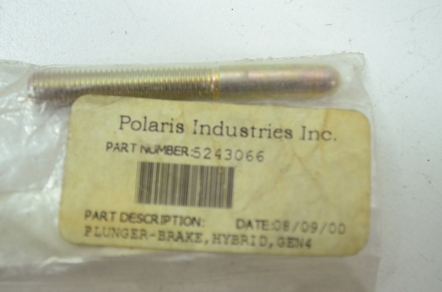 NEW OEM Polaris Brake Plunger 1999 Sport 400 Scrambler 500 Xplorer 5243066 NOS