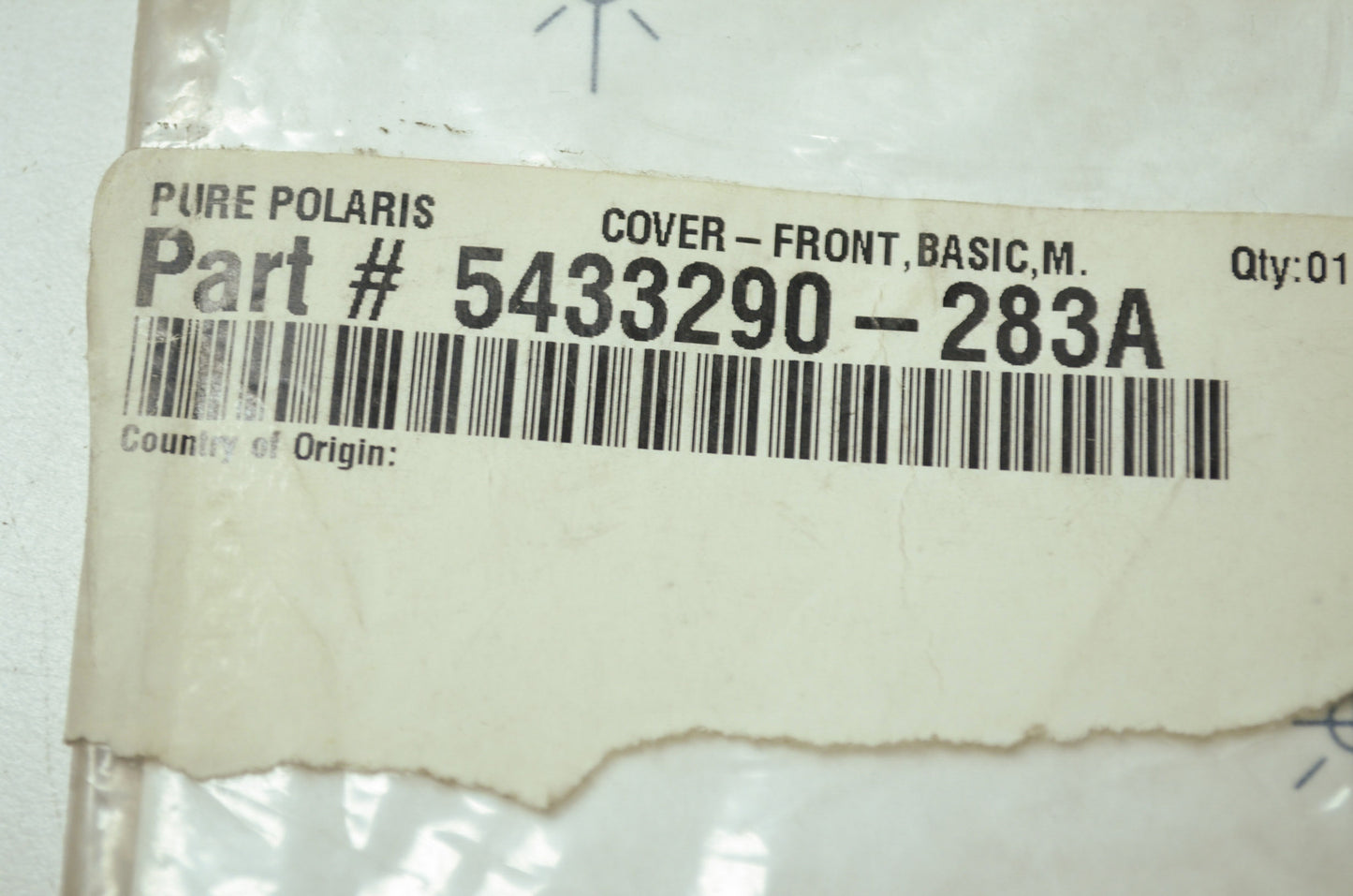 NEW OEM Polaris Warning Decal Sportsman 500 Xplorer Scrambler 7079083 NOS
