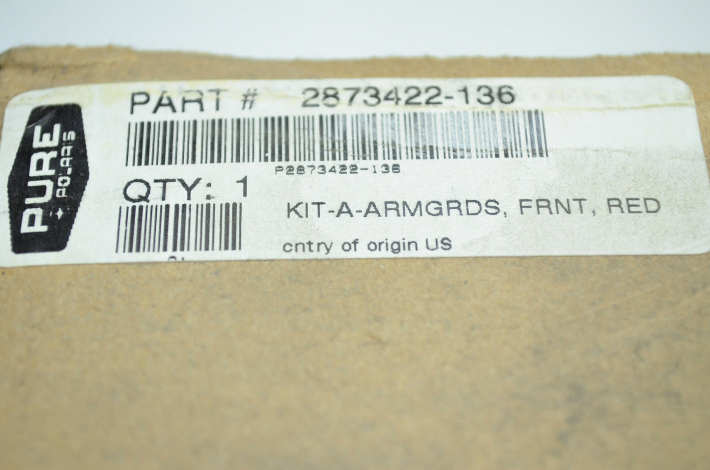NEW OEM Polaris Front A-Arm Guards Kit Red GEN IV IV+ 2873422-136 NOS