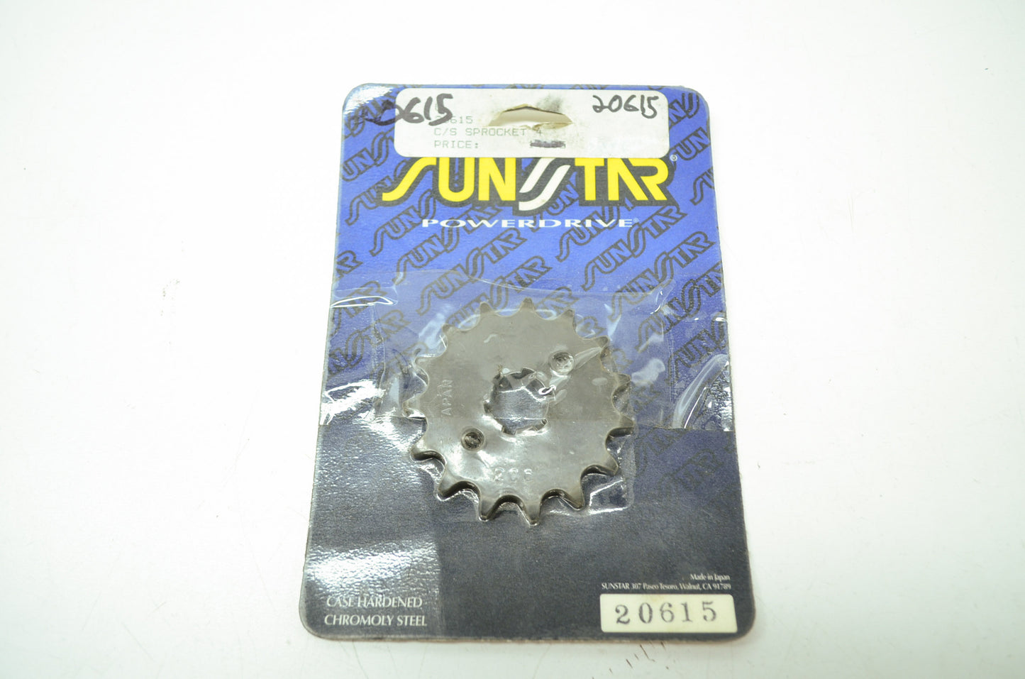 NEW Sunstar Sprocket 15T Honda 1980 CT110 20615 NOS