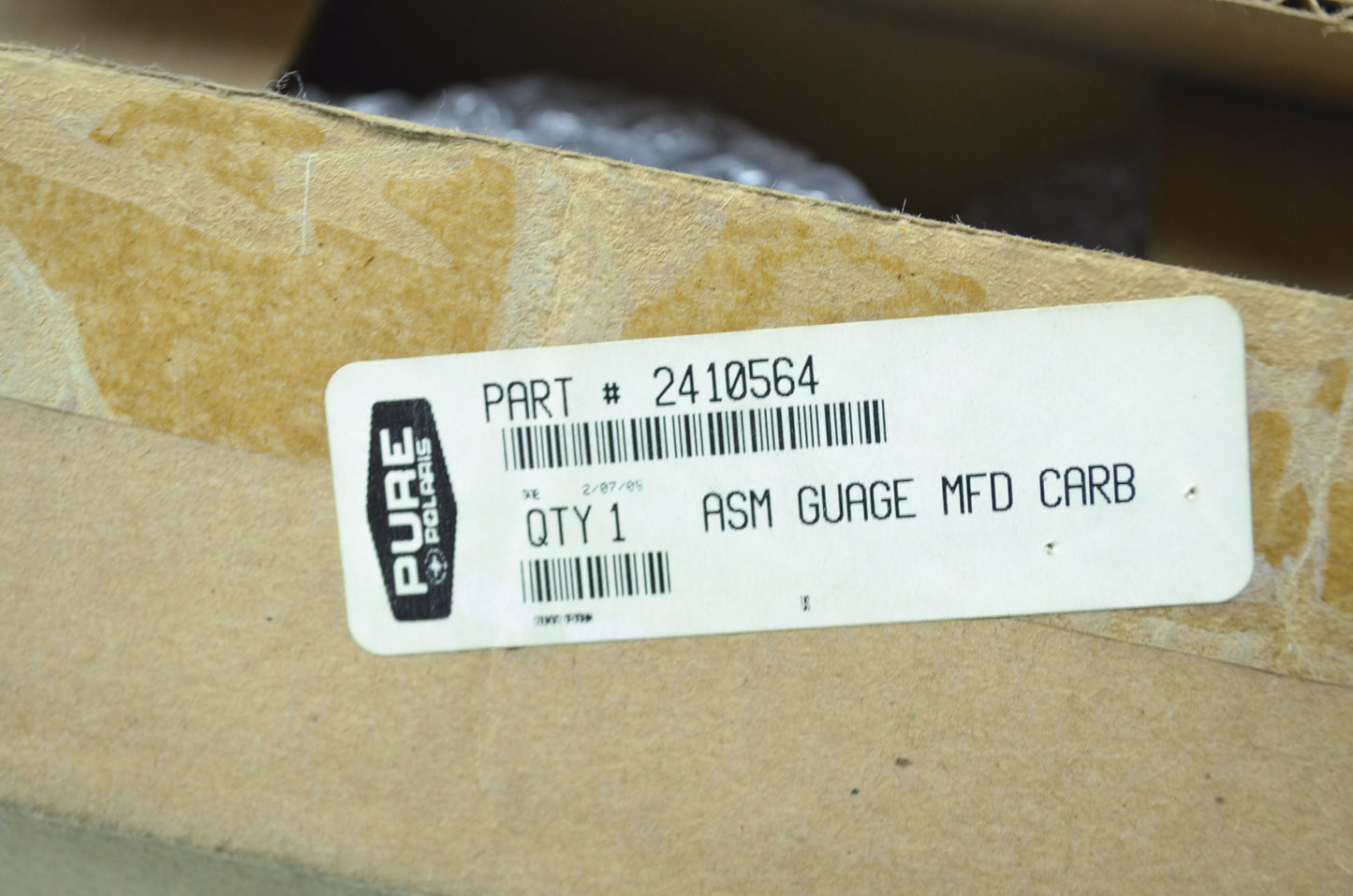 OEM Polaris 2410564 Carburetor Gauge Assembly NOS