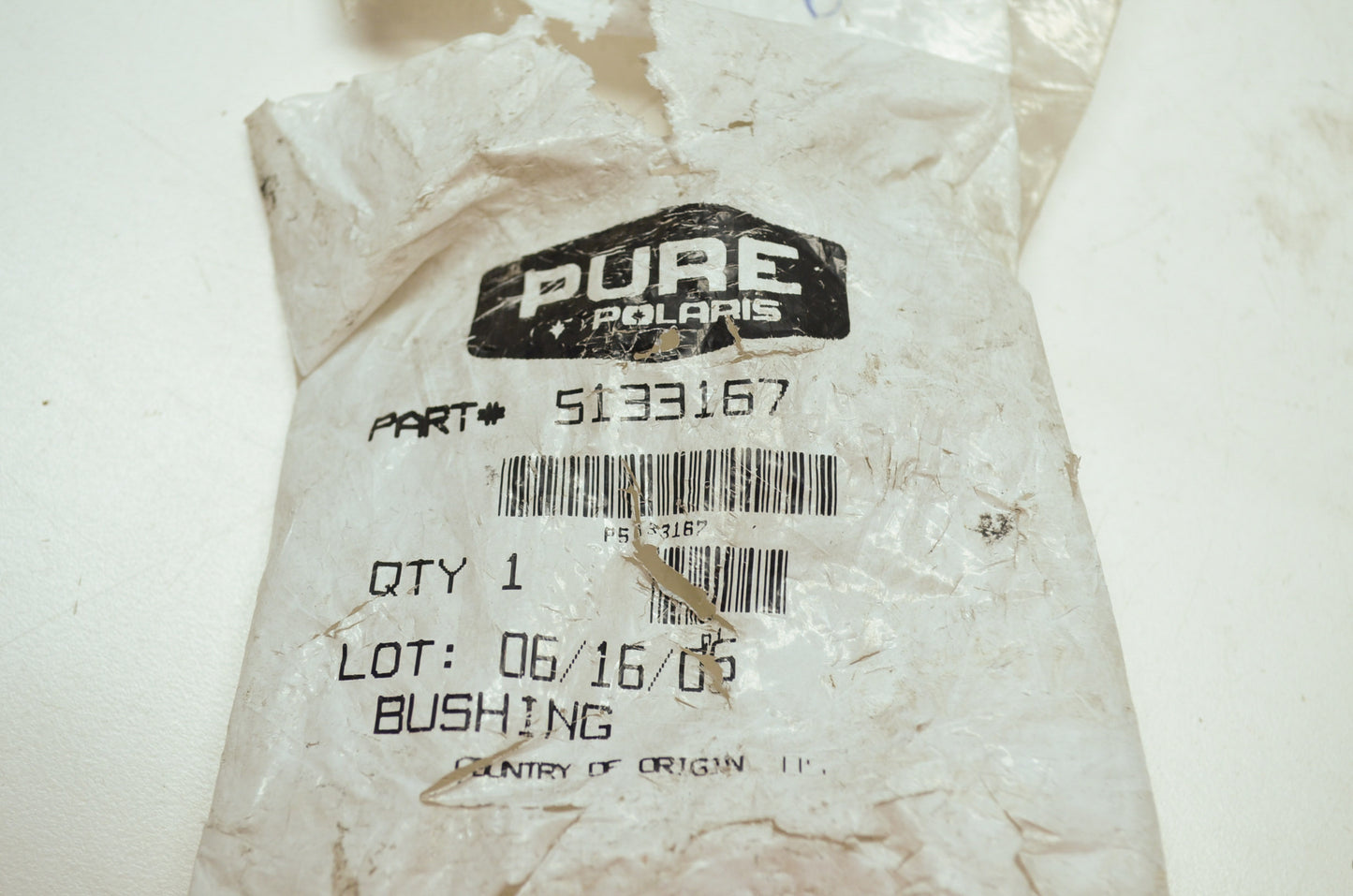 OEM Polaris 5133167 Right Pivot Bushing NOS