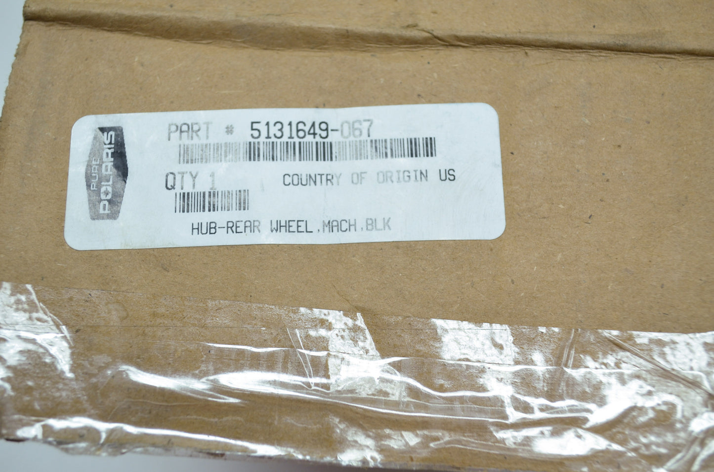 NEW OEM Polaris Rear Hub Black Worker Sportsman Magnum Xplorer 500 5131649-067 N