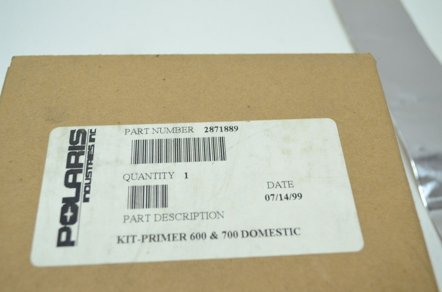 NEW OEM Polaris Primer Kit 600 700 Domestic 2871889 NOS