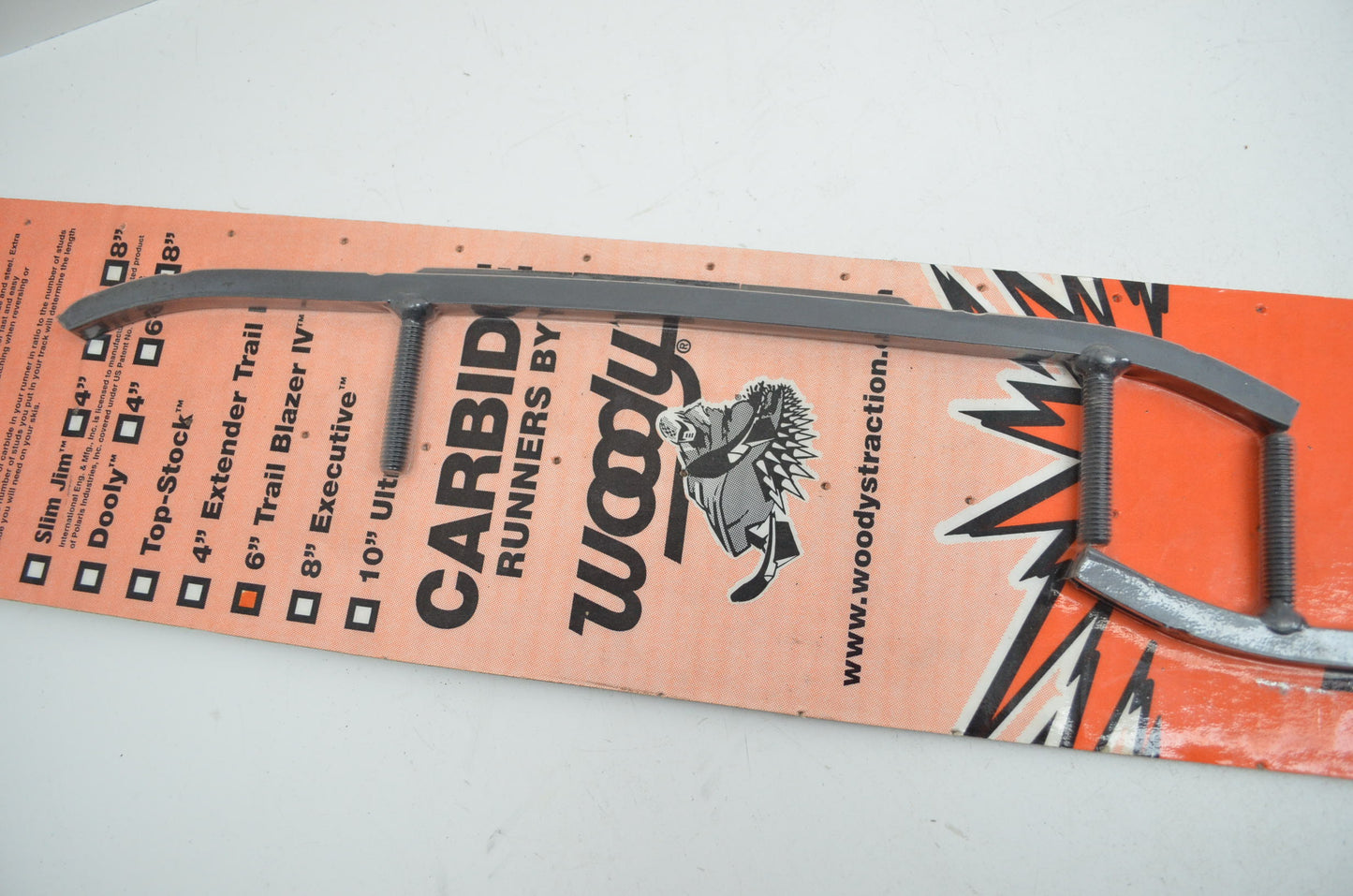 Polaris Woody's Trail Blazer IV Carbides 6 Inch NOS