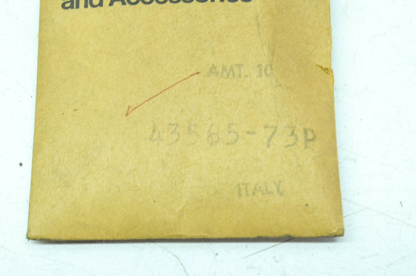 Harley Aermacchi Front Wheel Inner Spacer 73-75 Z90 Qty 10 NOS