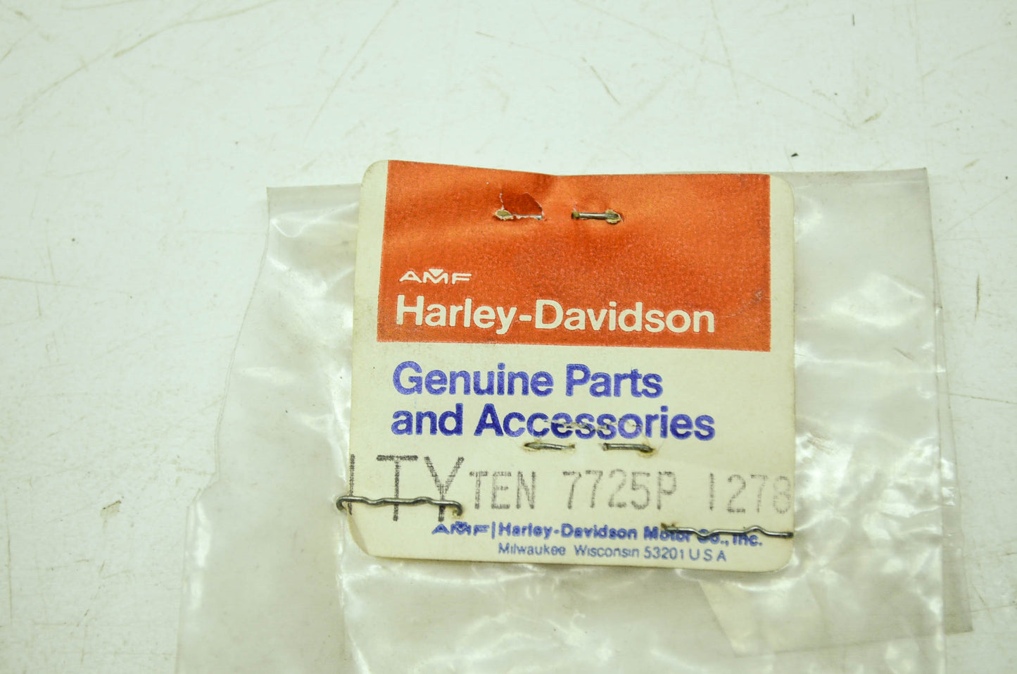 Harley Aermacchi Foot Rest Lock Nut Qty 2 NOS