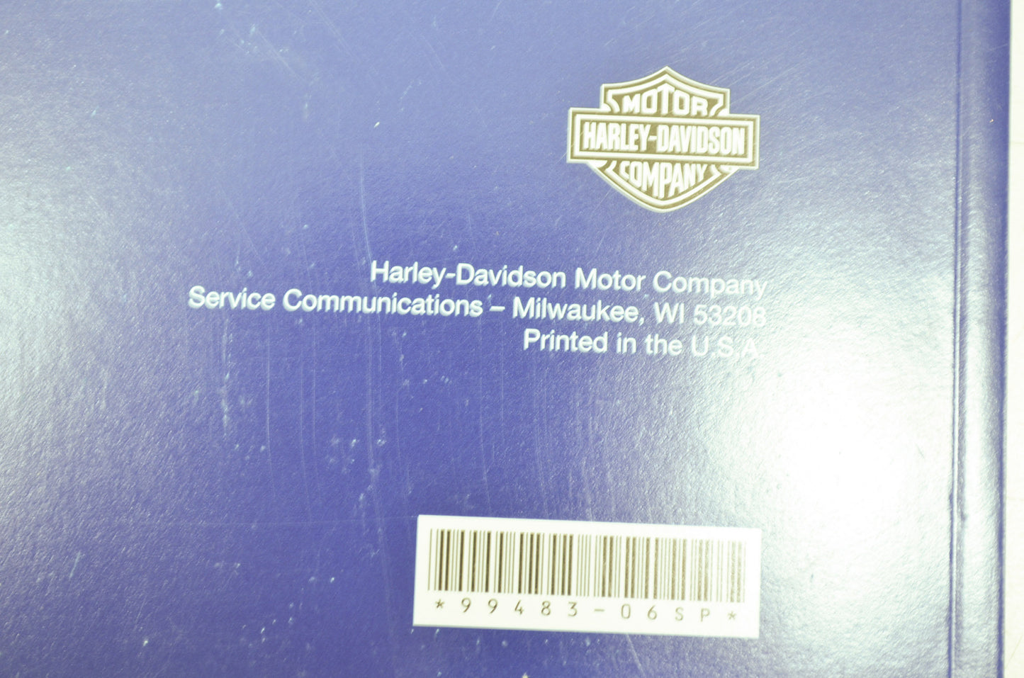 FLT Police Models 2006 Service Manual NOS