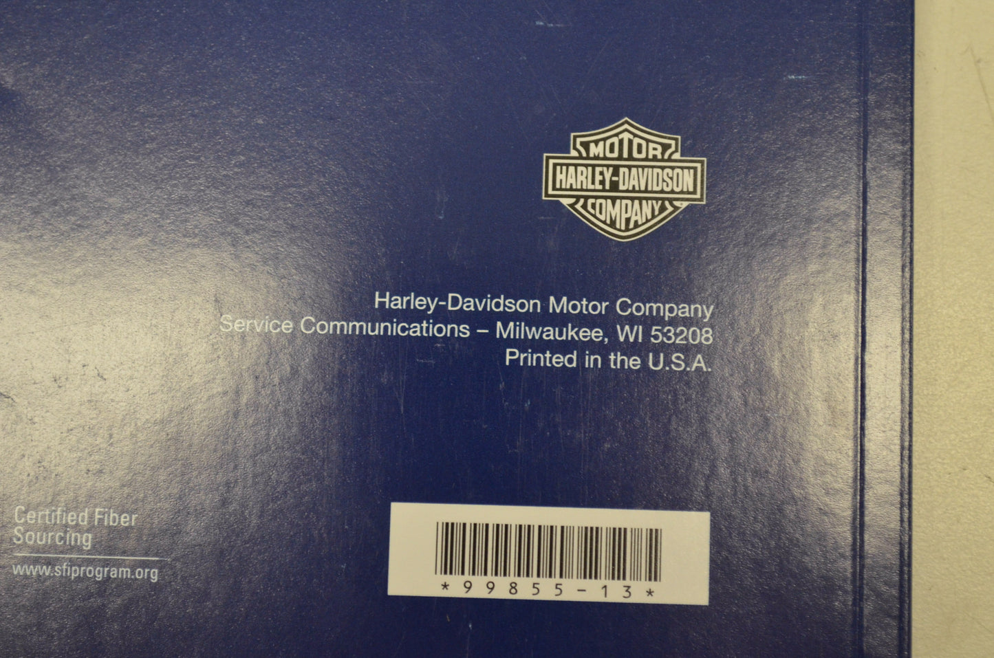 Police Models 2013 Service Manual NOS