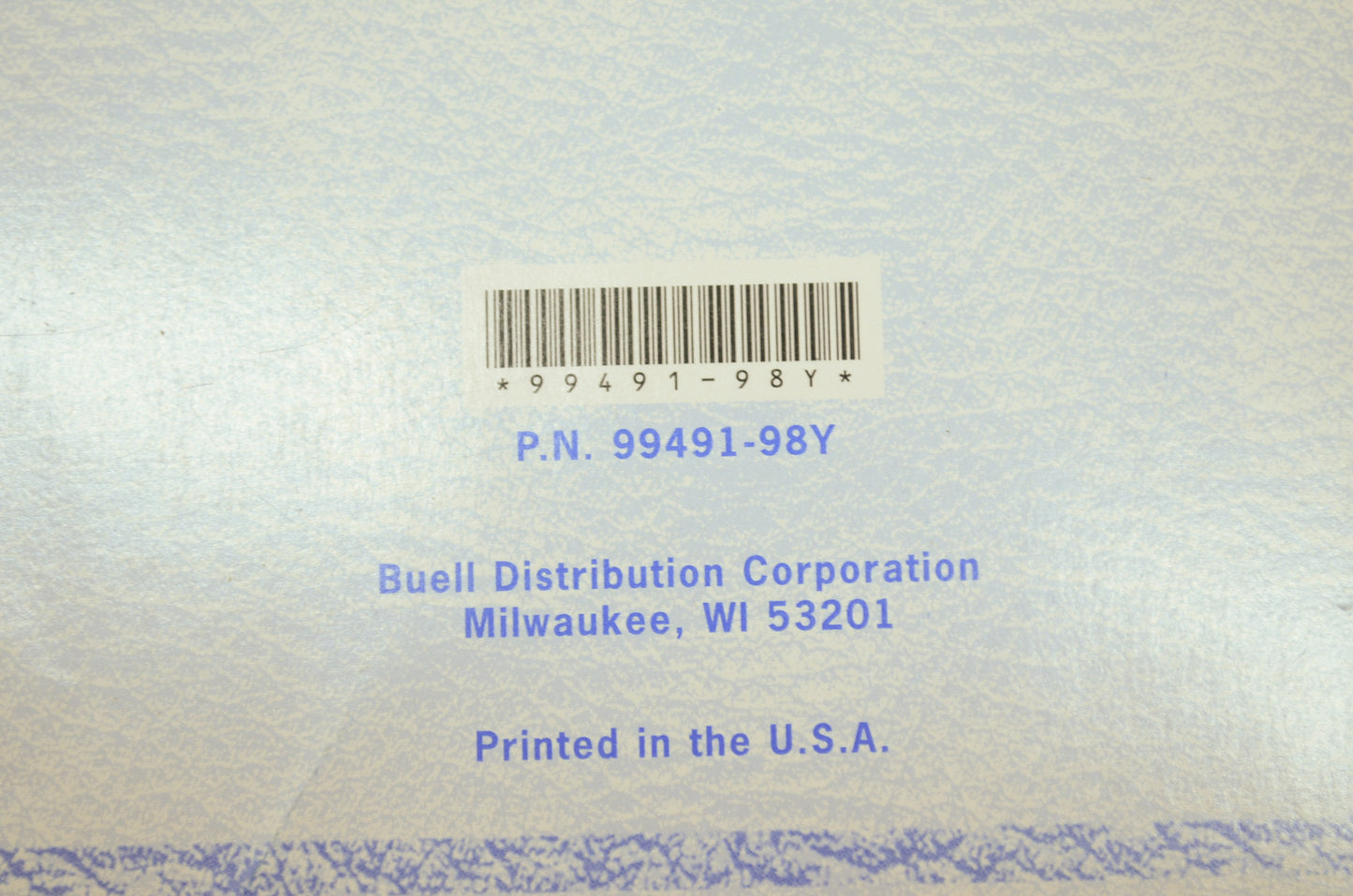 1997-1998 m2 Cyclone Service Manual NOS