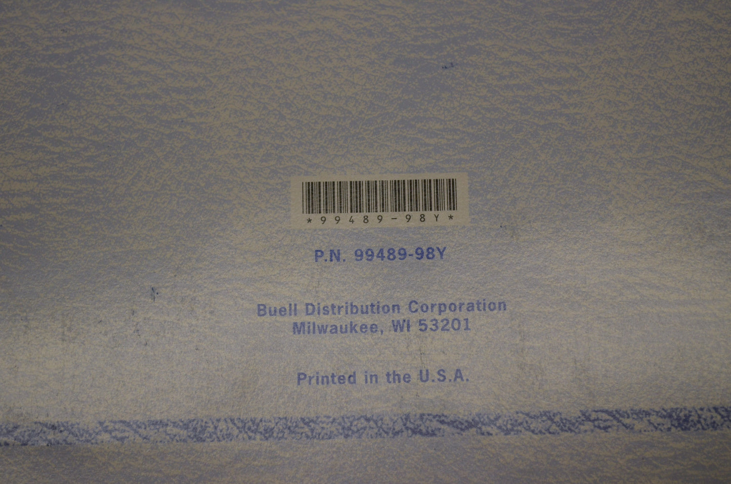 97-98 S3 S3T Thunderbolt Service Manual NOS