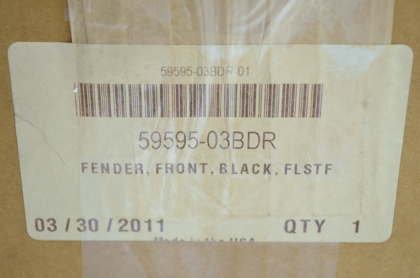 2003 100th Anniversary Front Fender FLSTF NOS