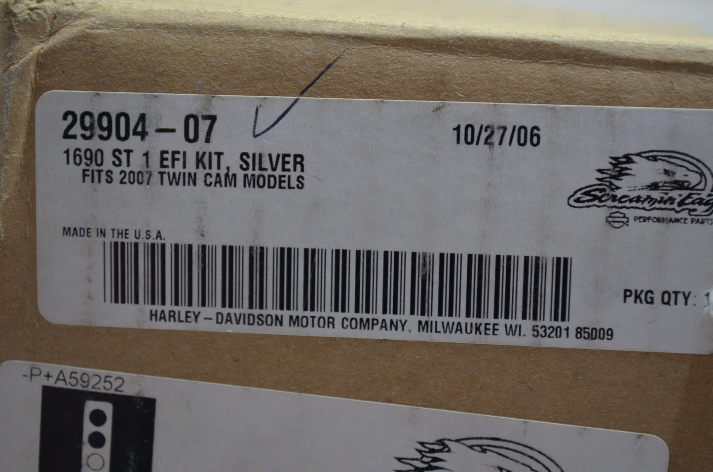 EFI Kit Silver 1690 ST1 2007 Twin Cam NOS