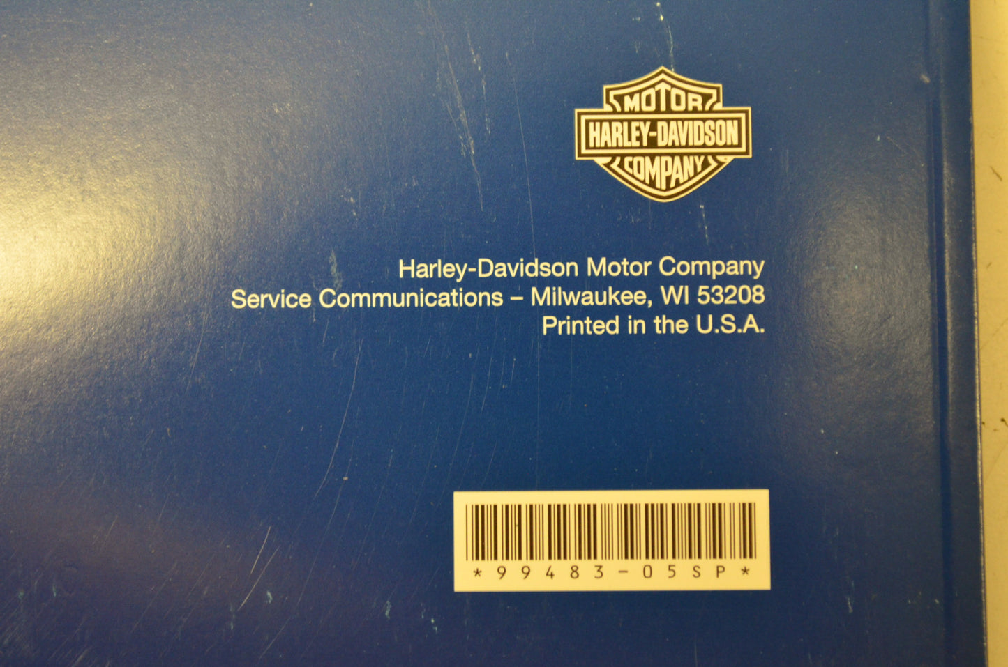 FLT Police Model 2005 Service Manual NOS