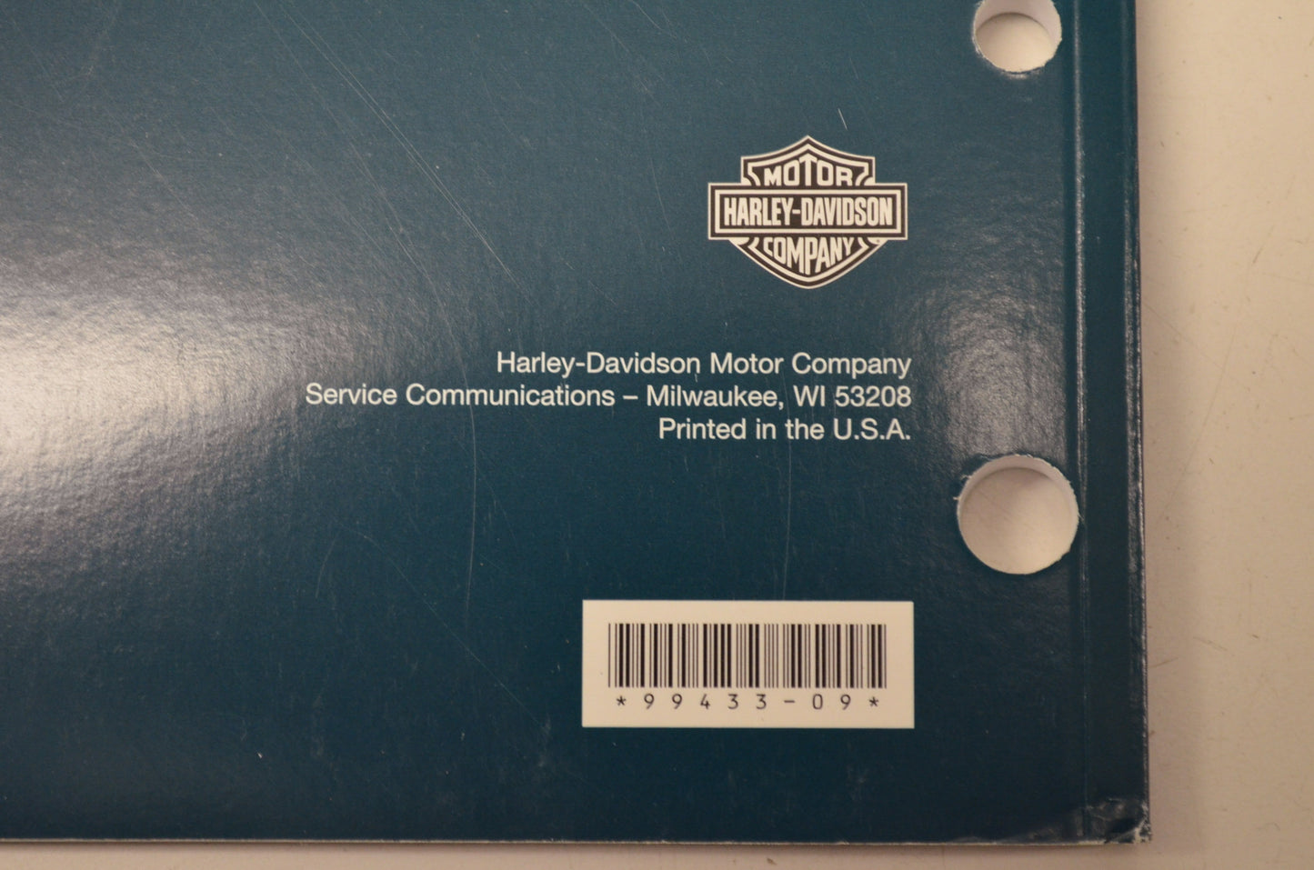 FLTRSE3 Model 2009 Parts Catalog NOS