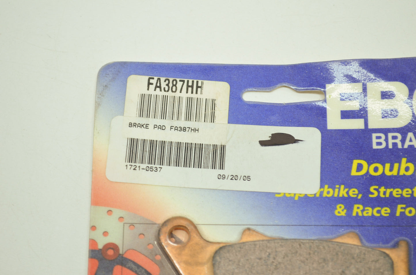 Double Brake Pad Set 04-13 Sportster XL NOS