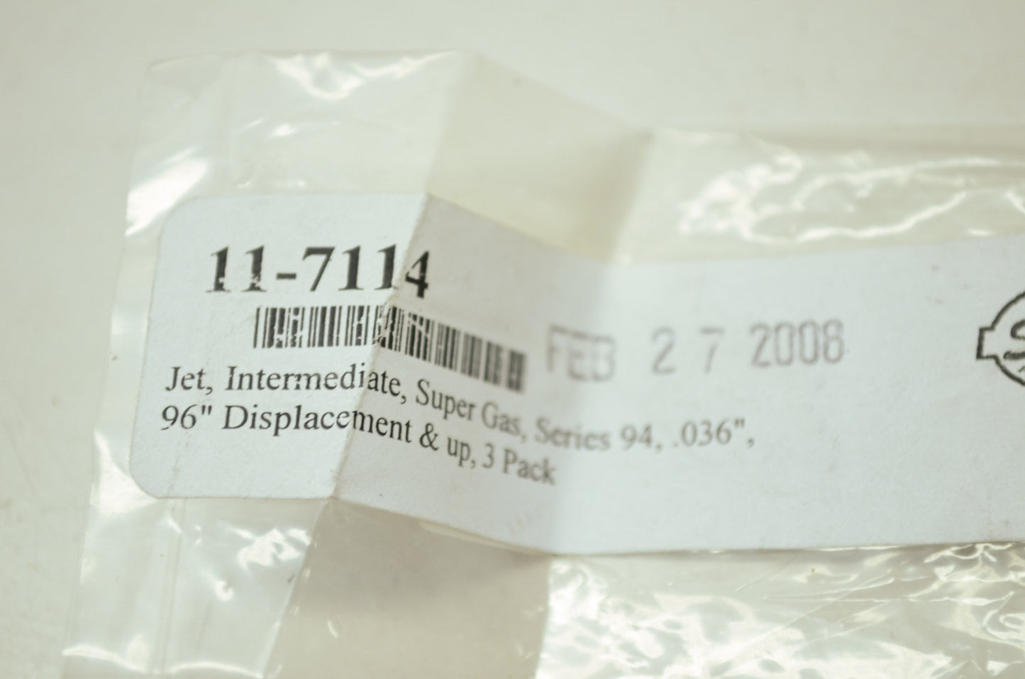 Jet Intermediate Super Gas Series 94 .036' 11-7114 NOS