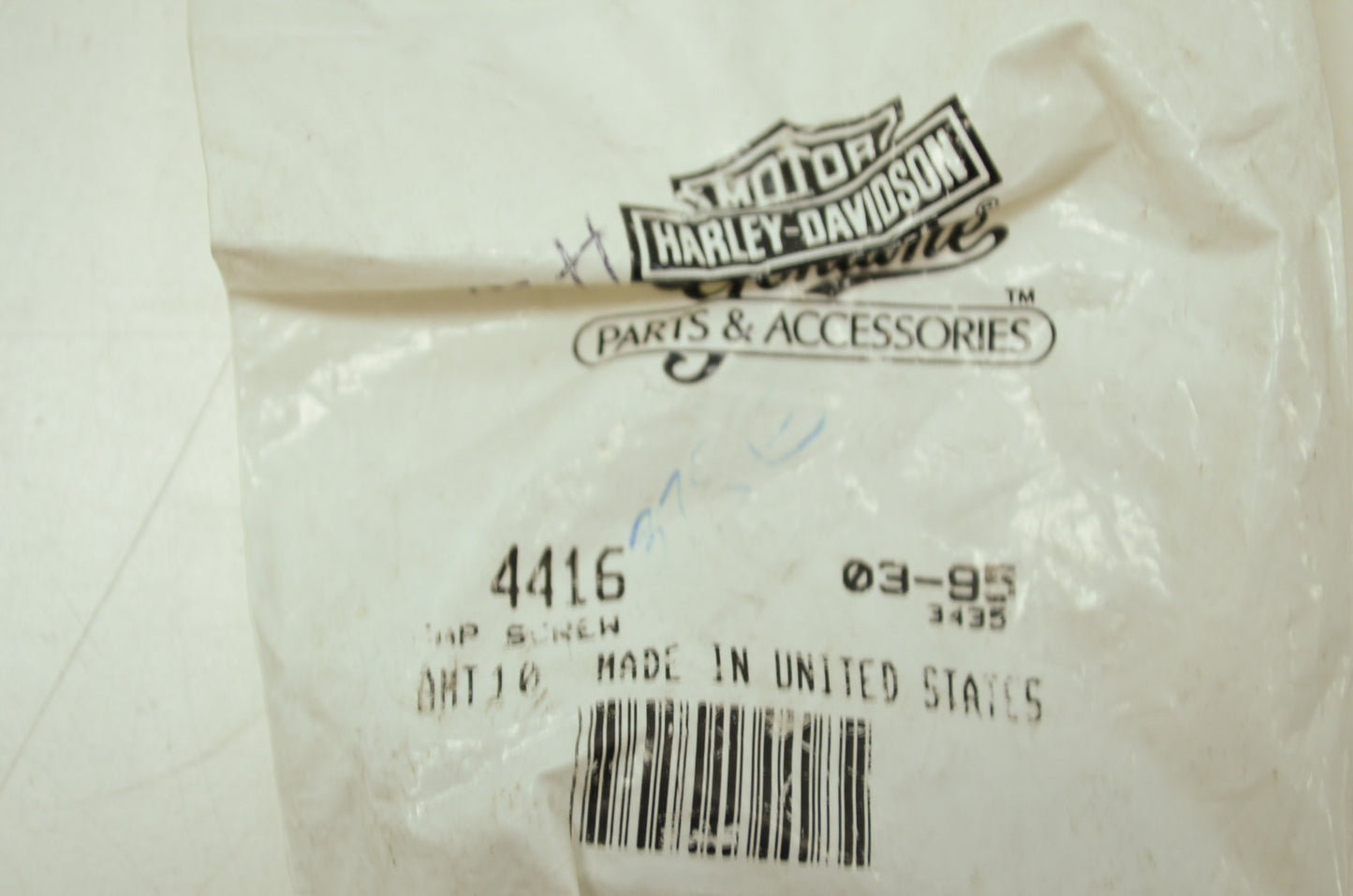 OEM Harley-Davidson 4416 Cap Screw Qty 4 NOS