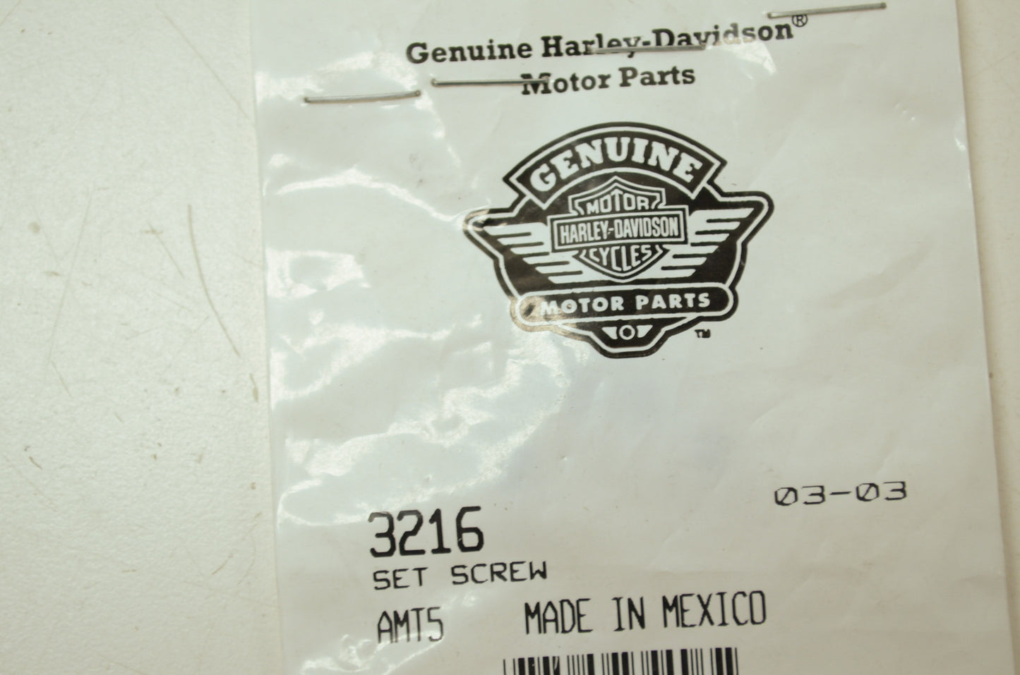 OEM Harley-Davidson 3216 Screw Set Qty 5 NOS