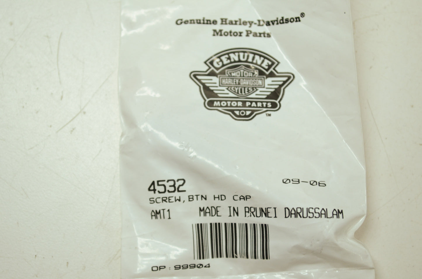 OEM Harley-Davidson 4532 Button Head Cap Screw NOS