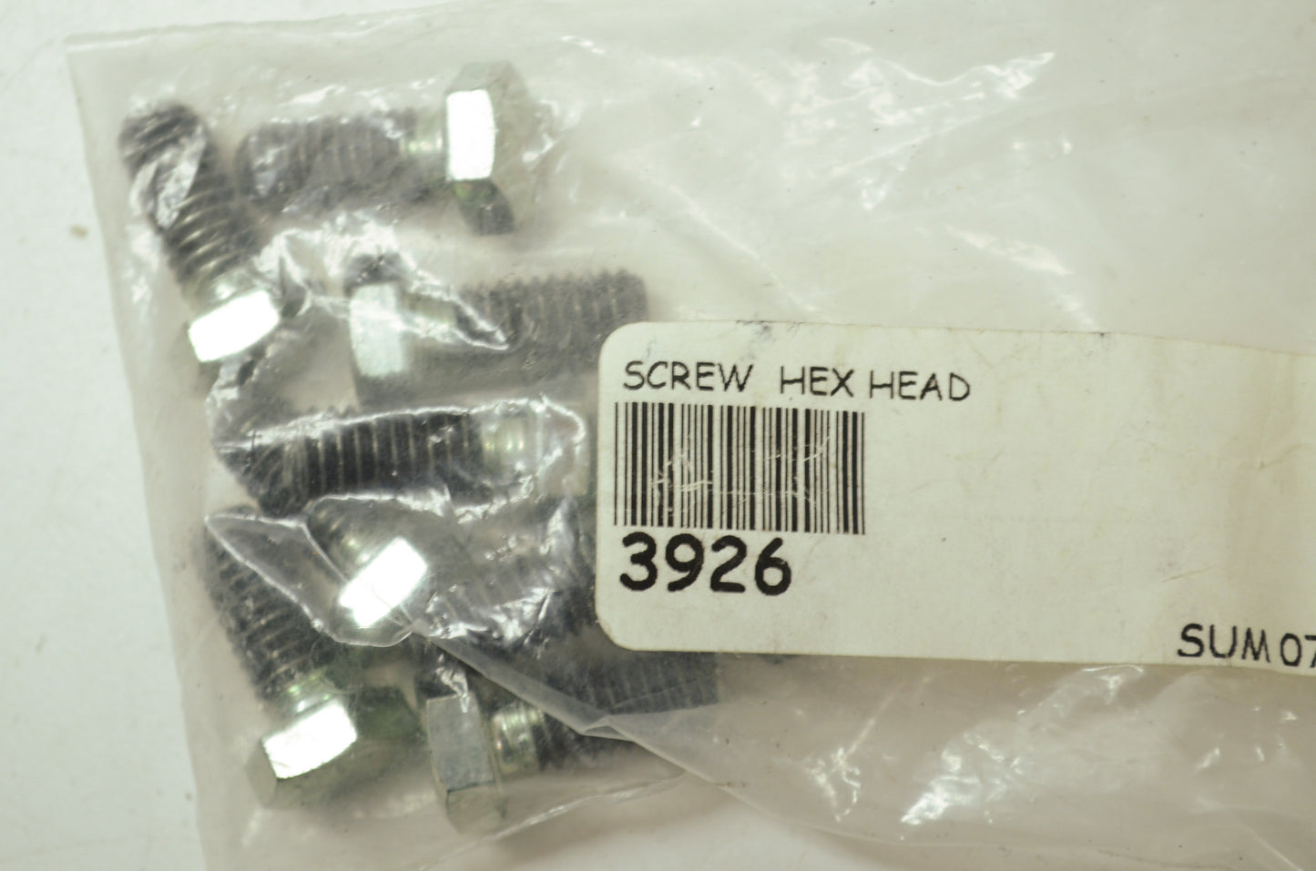 OEM Harley-Davidson 3926 Hex Head Screw Qty 9 NOS