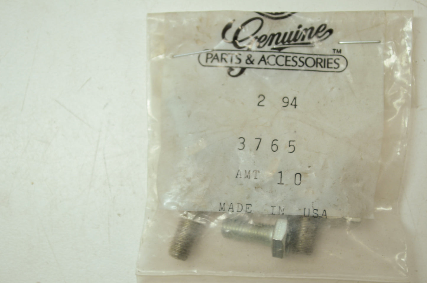 OEM Harley-Davidson 3765 Cap Screw Qty 7 NOS