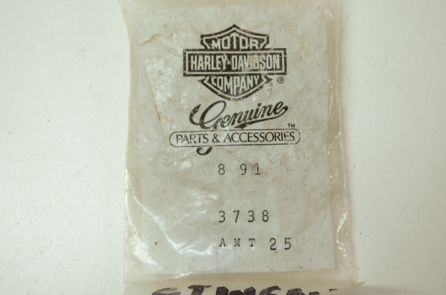 OEM Harley-Davidson 3738 Hex Bolt Qty 25 NOS