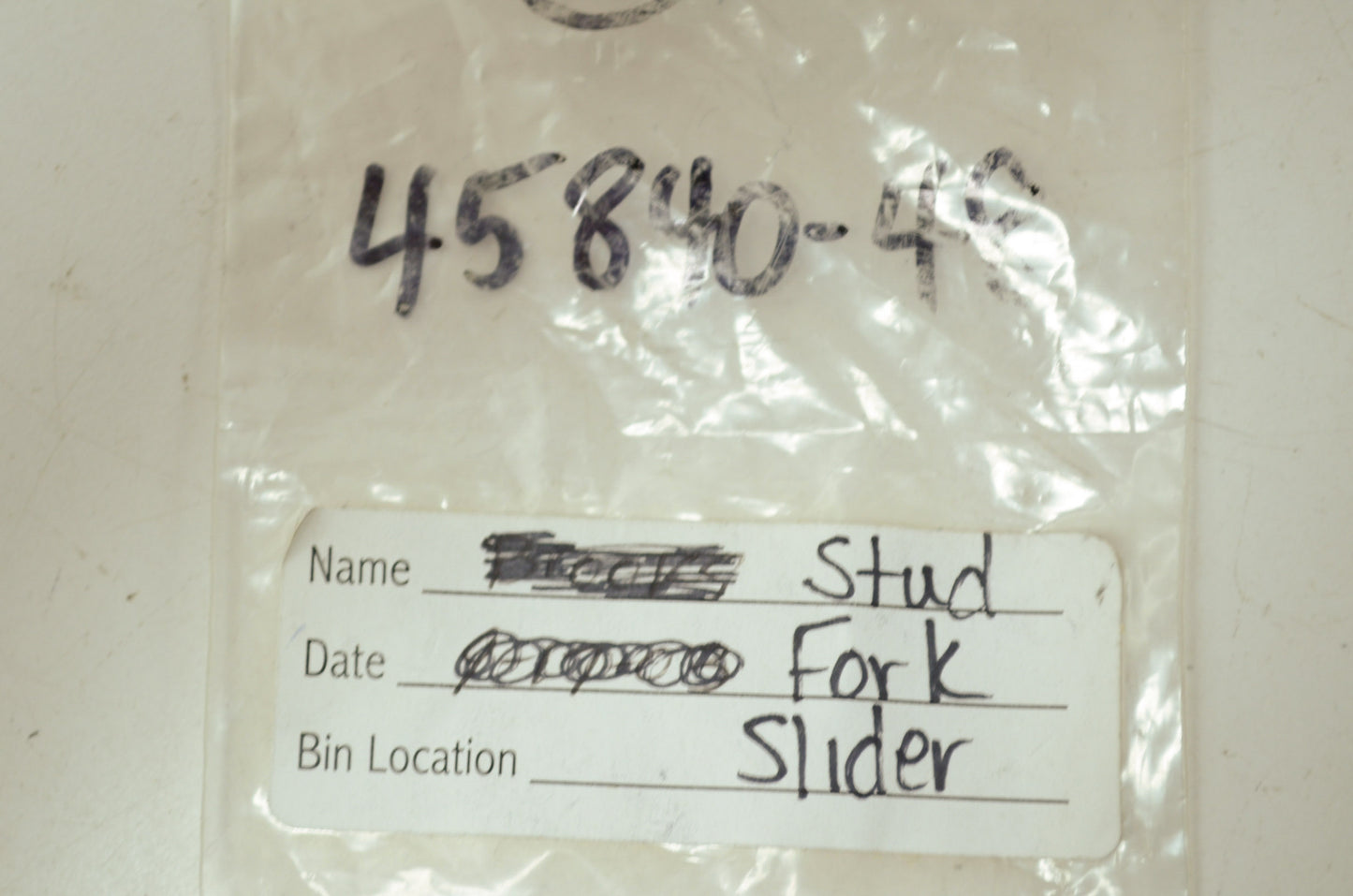 OEM Harley-Davidson 45840-48 Fork Slider Stud Qty 2 NOS