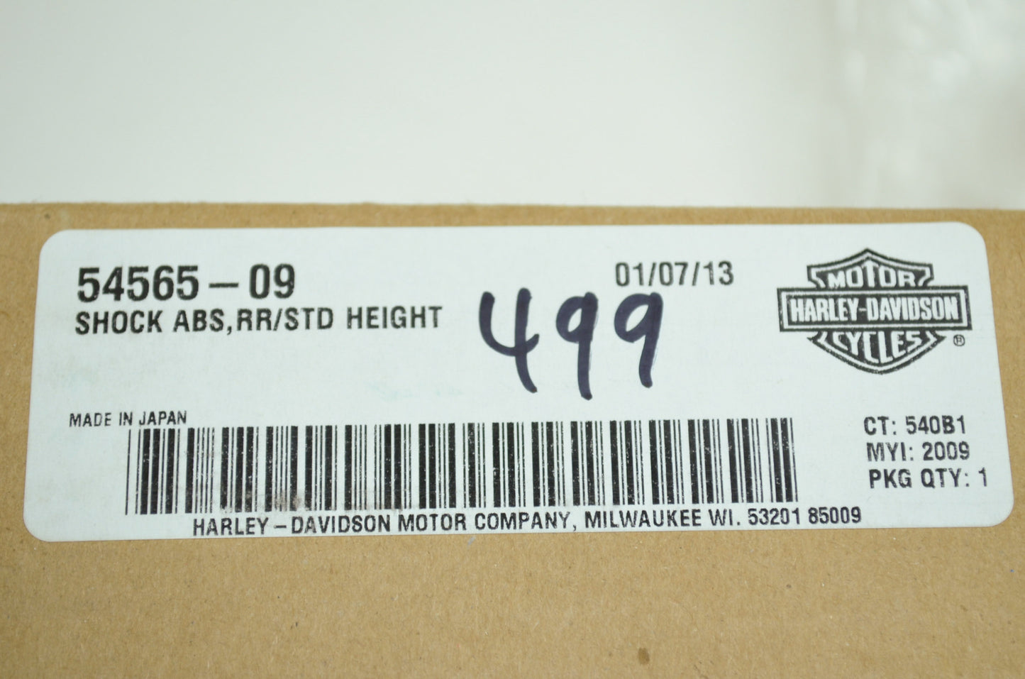 Rear ABS Standard Height Shock Electra Road Glide NOS