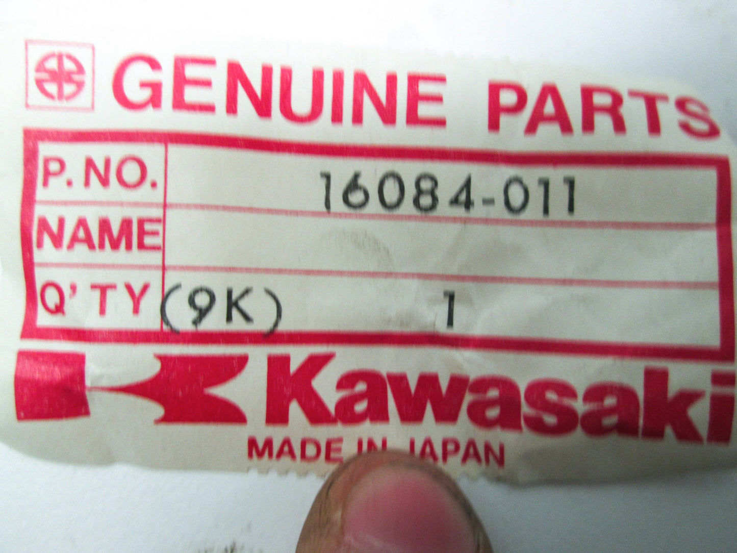 OEM Kawasaki 16084-011 Oil Pump Pinion NOS