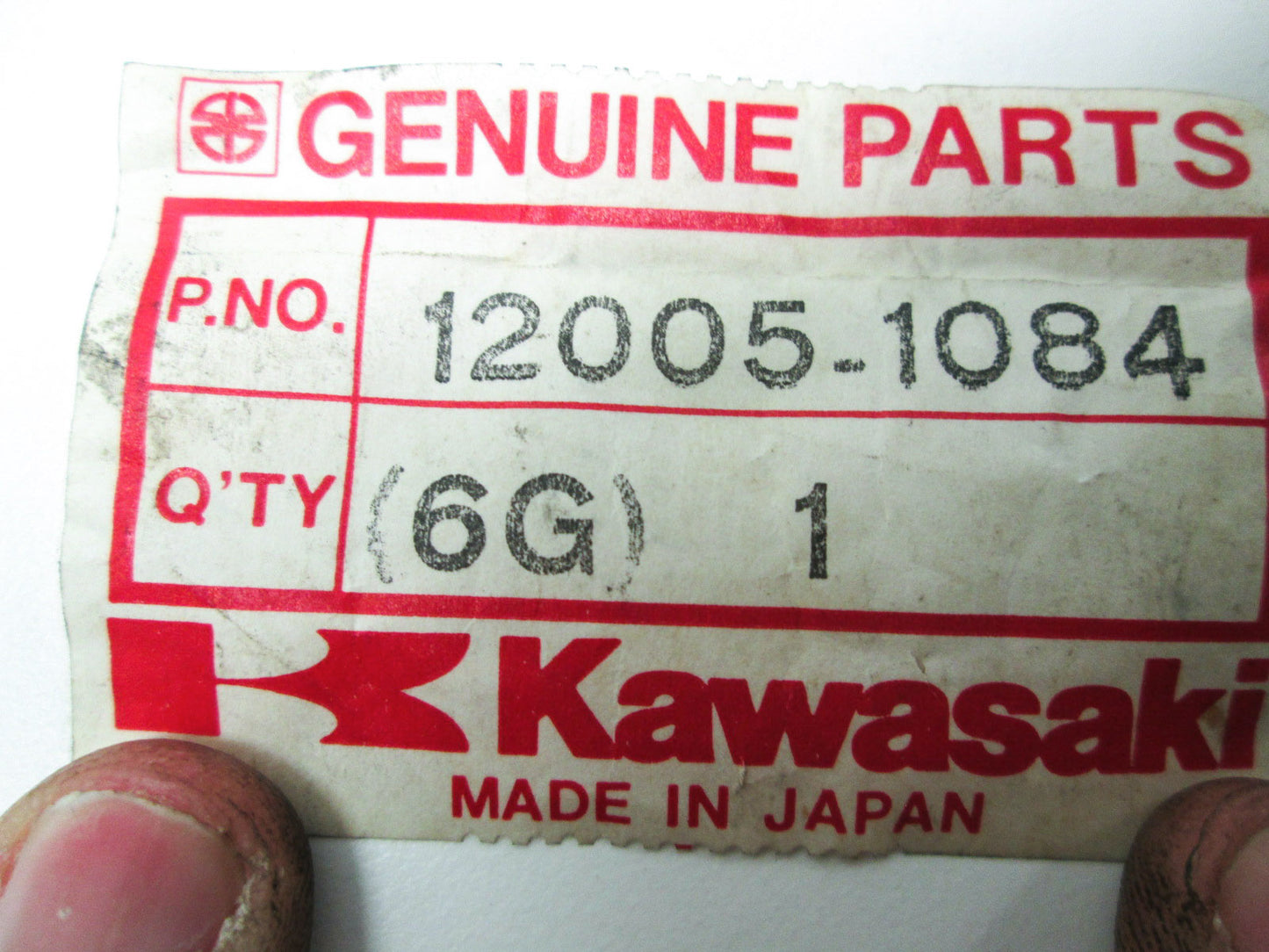 OEM Kawasaki 12005-1084 Right Exhaust Valve NOS