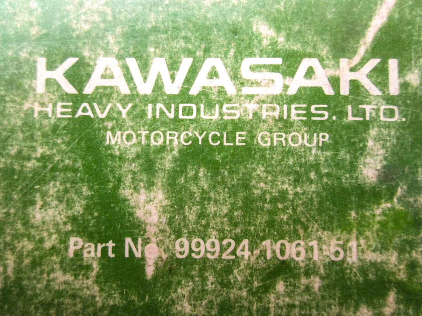 OEM Kawasaki 99924-1061-51 Service Manual Supplement ZL900/1000