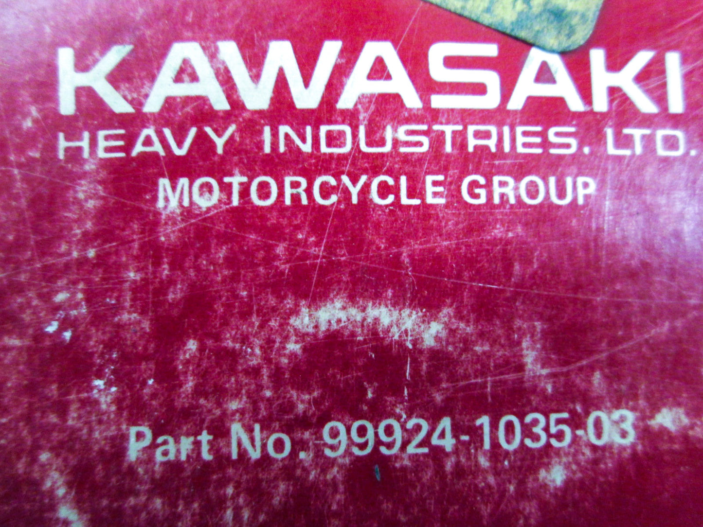 OEM Kawasaki 99924-1035-03 Service Manual ZN700A/KZ750N